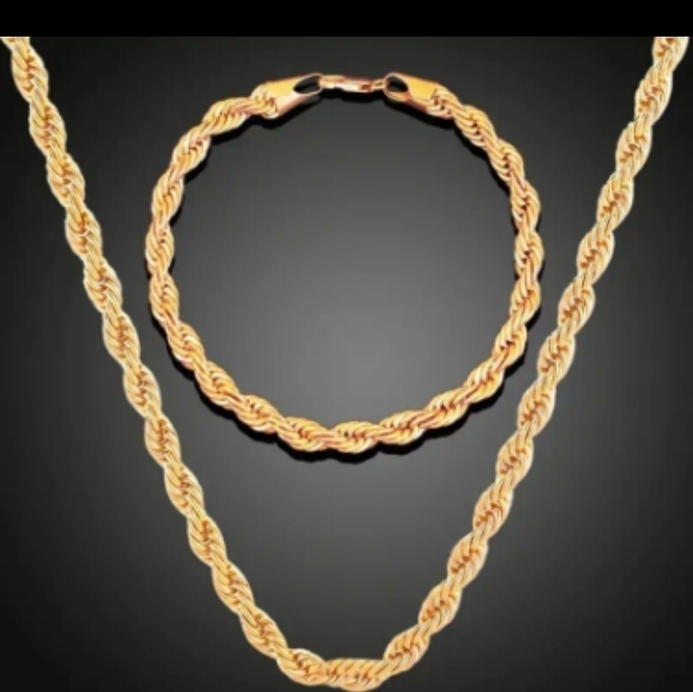 Necklace set bracelet